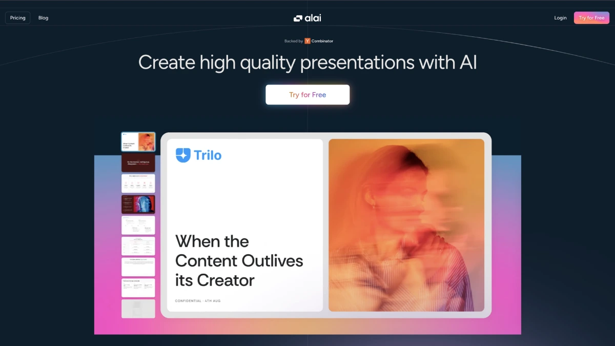 Alai screenshot