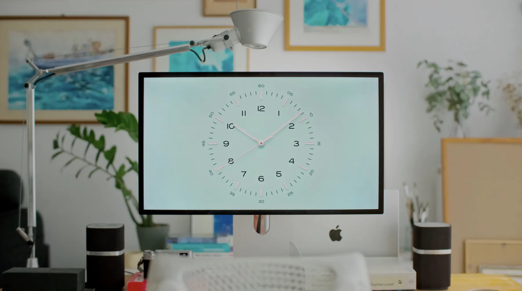 Bauhaus Clock screenshot
