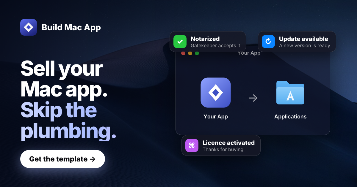 Build Mac App product thumbnail