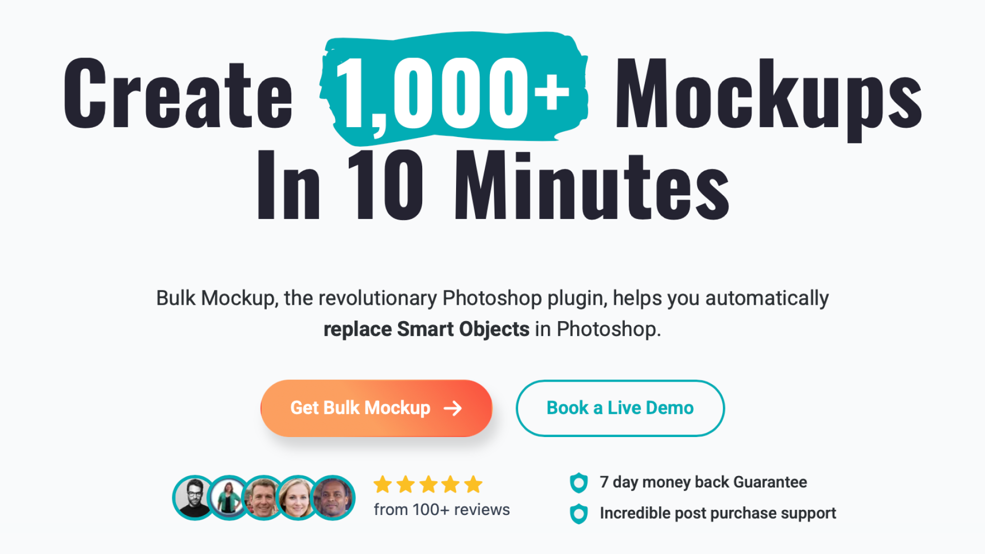 Bulk Mockup screenshot