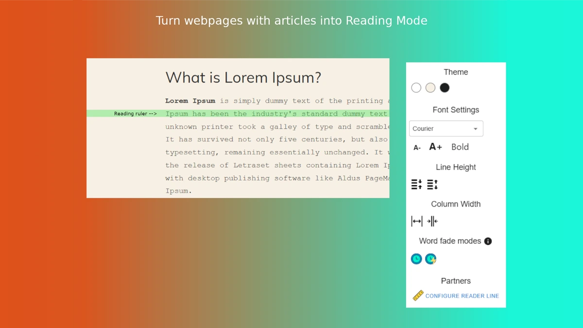 Chrome Reader Mode product thumbnail