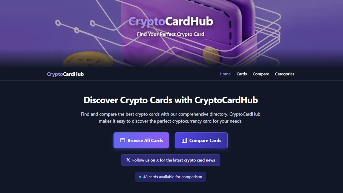 CryptoCardHub product thumbnail
