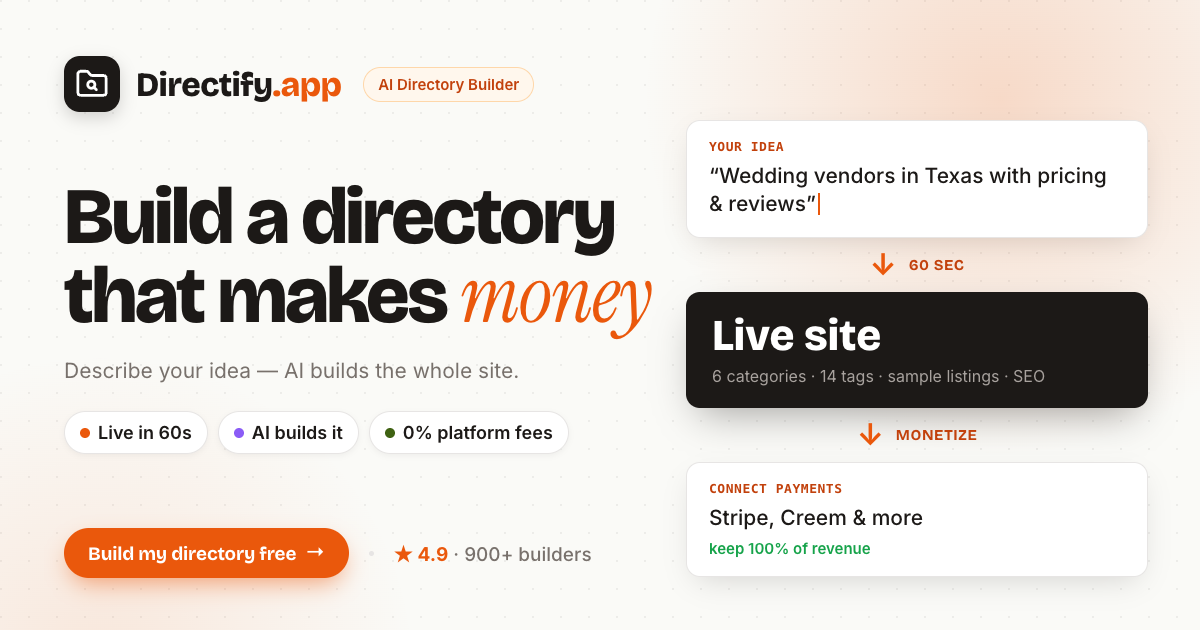 Directify screenshot