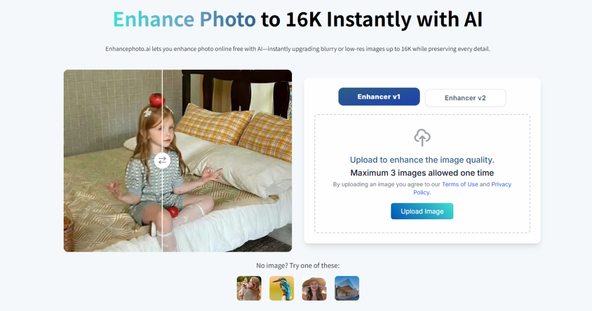 EnhancePhoto AI screenshot