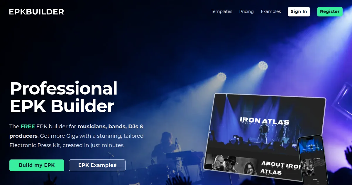EPK Builder screenshot