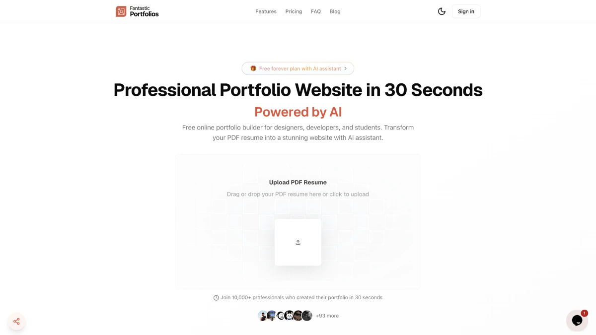 Fantastic Portfolios screenshot