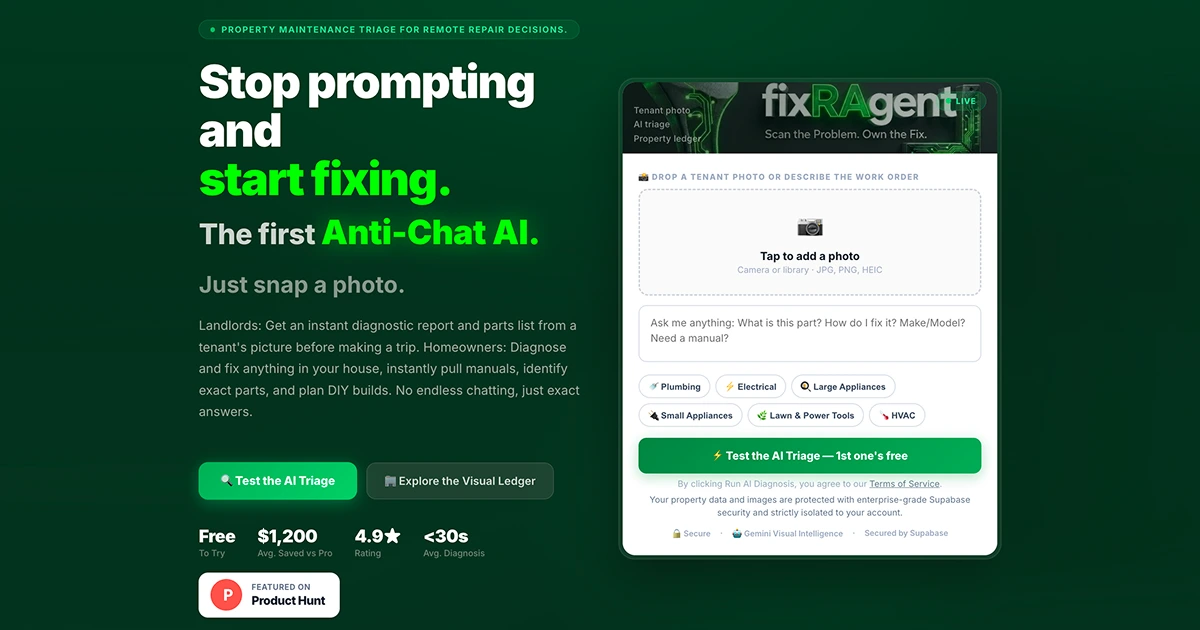 FixRAgent screenshot