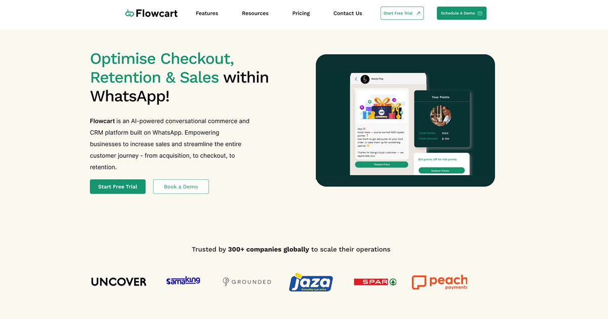 Flowcart screenshot