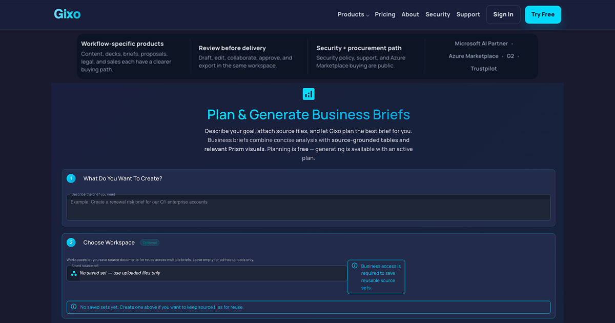 Gixo Business screenshot