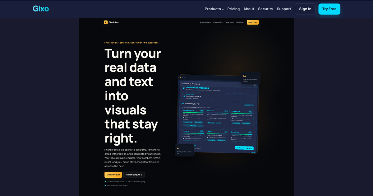 Gixo Prism screenshot