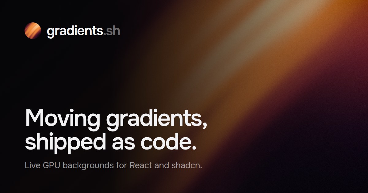 gradients.sh product thumbnail