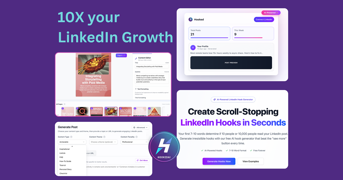 Hooked AI product thumbnail