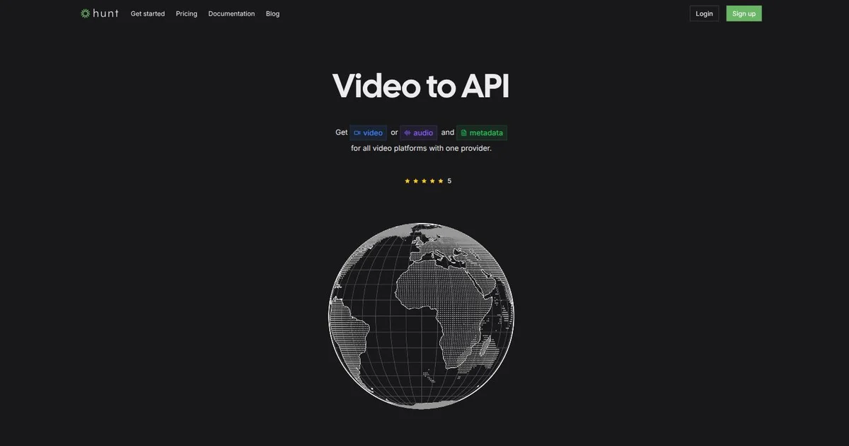 HuntAPI screenshot