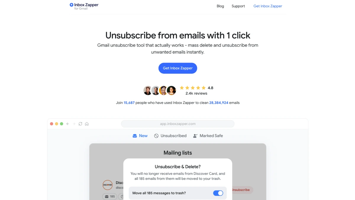 Inbox Zapper product thumbnail