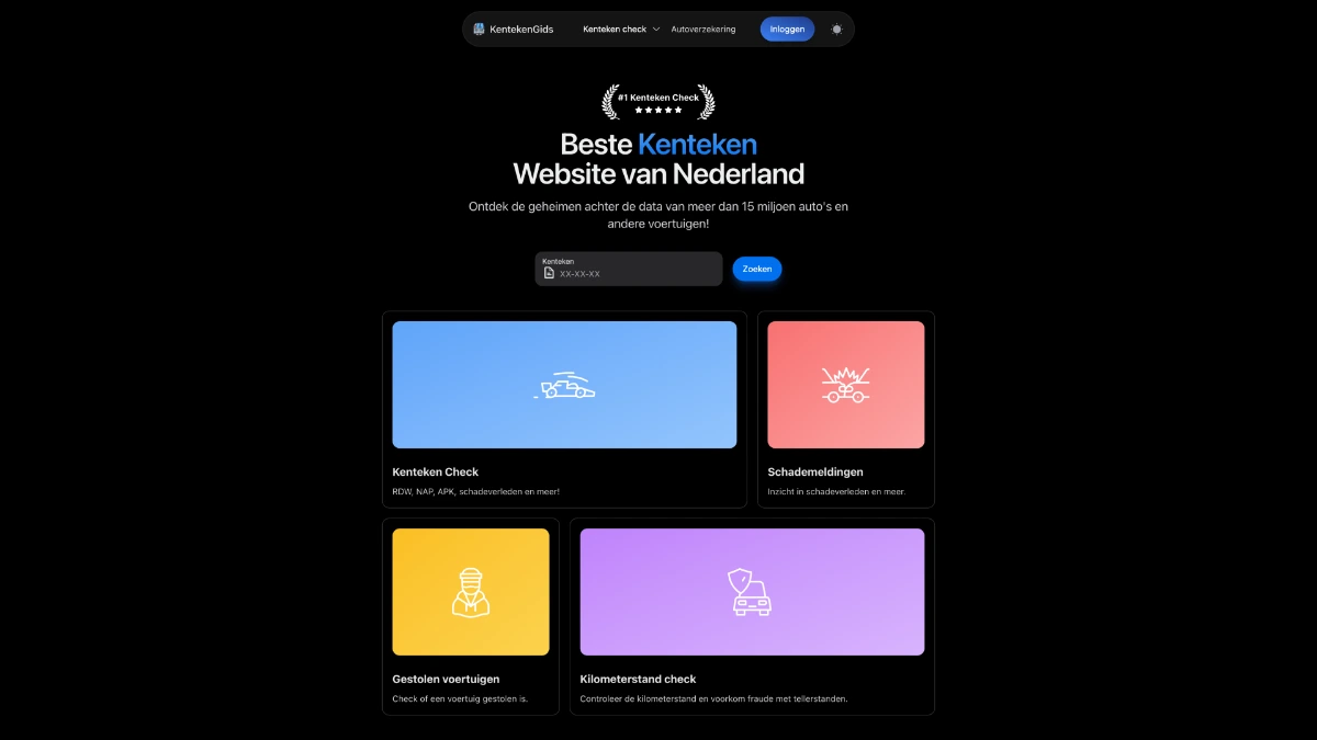 Kenteken Gids product thumbnail
