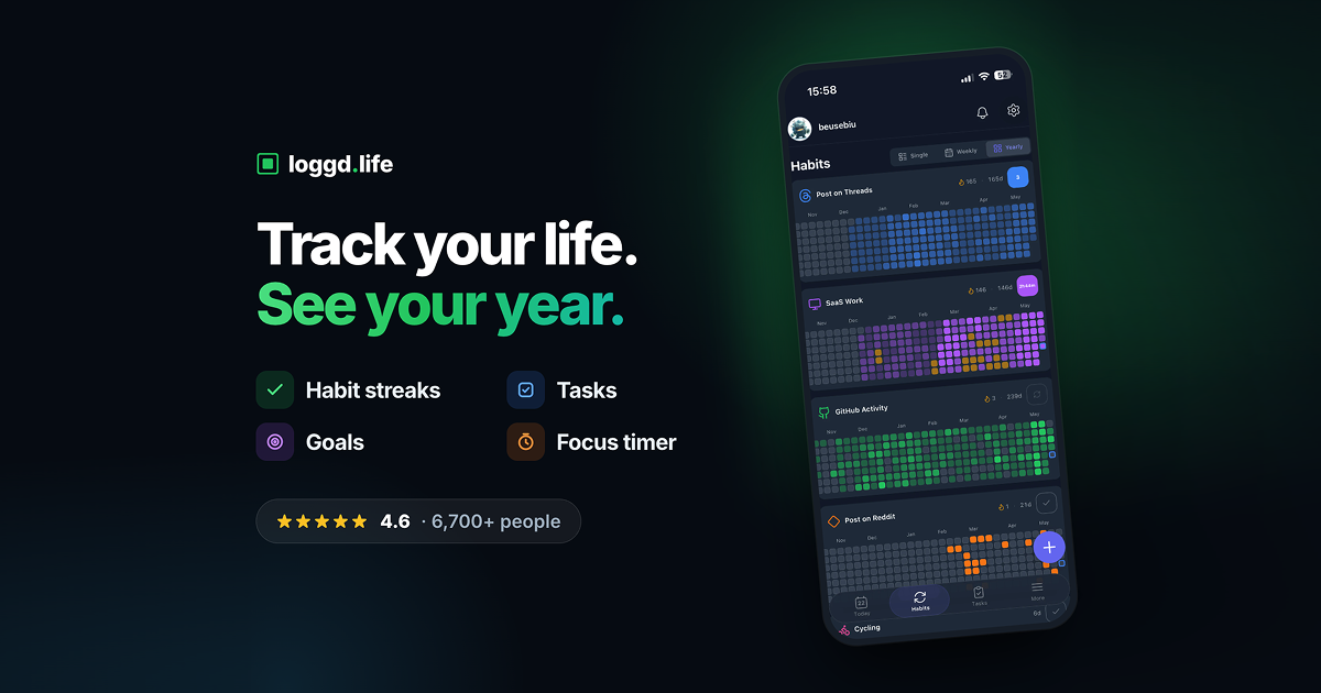 Loggd screenshot