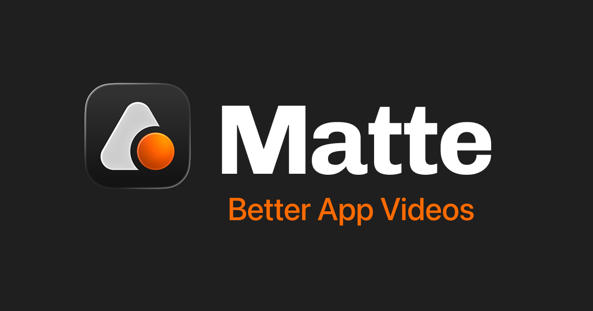 Matte screenshot