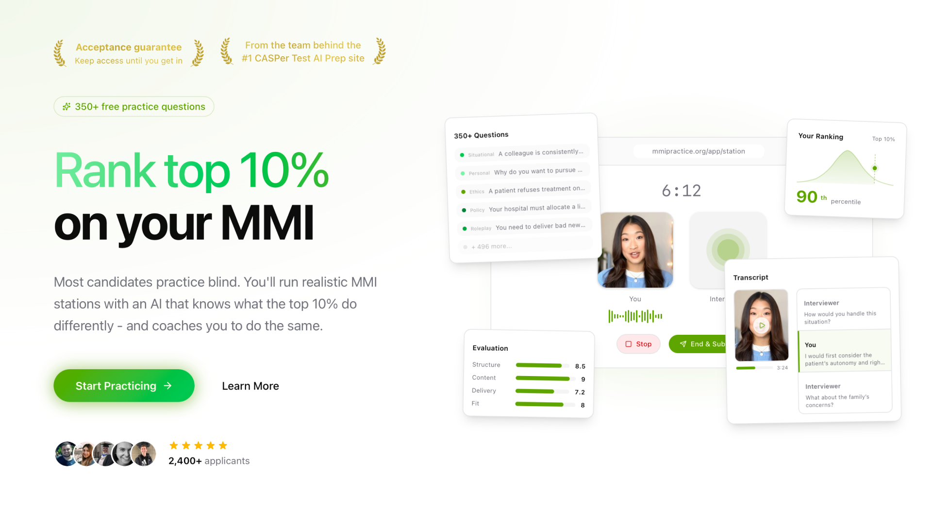 MMIPractice.org screenshot