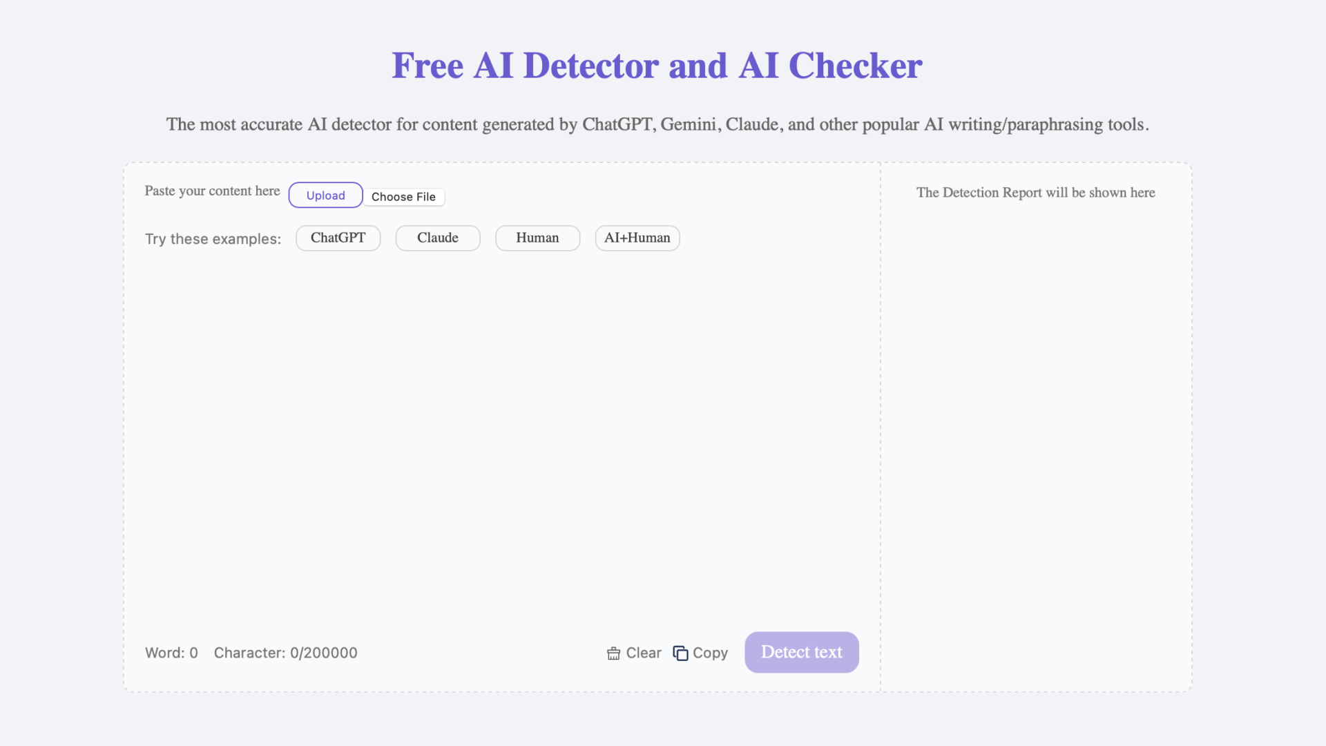 MyDetector screenshot