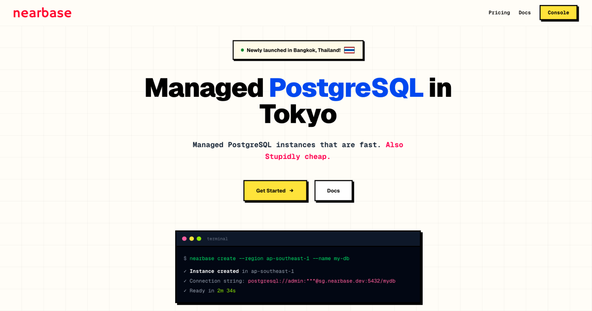 Nearbase screenshot