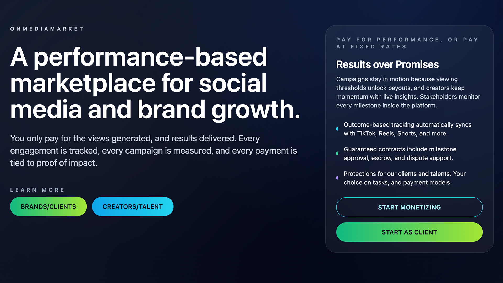 onmediamarket screenshot