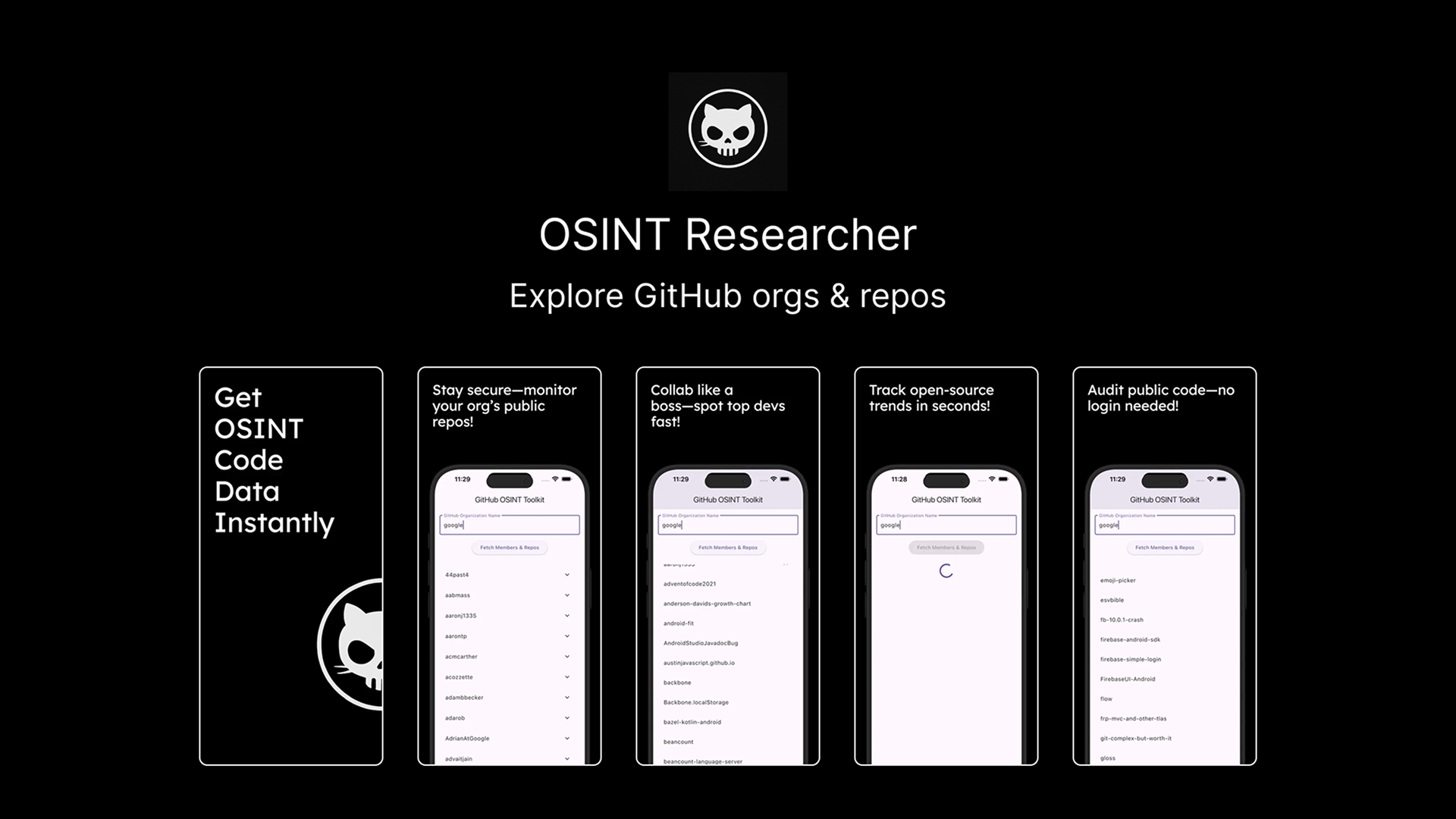 OSINT Researcher screenshot