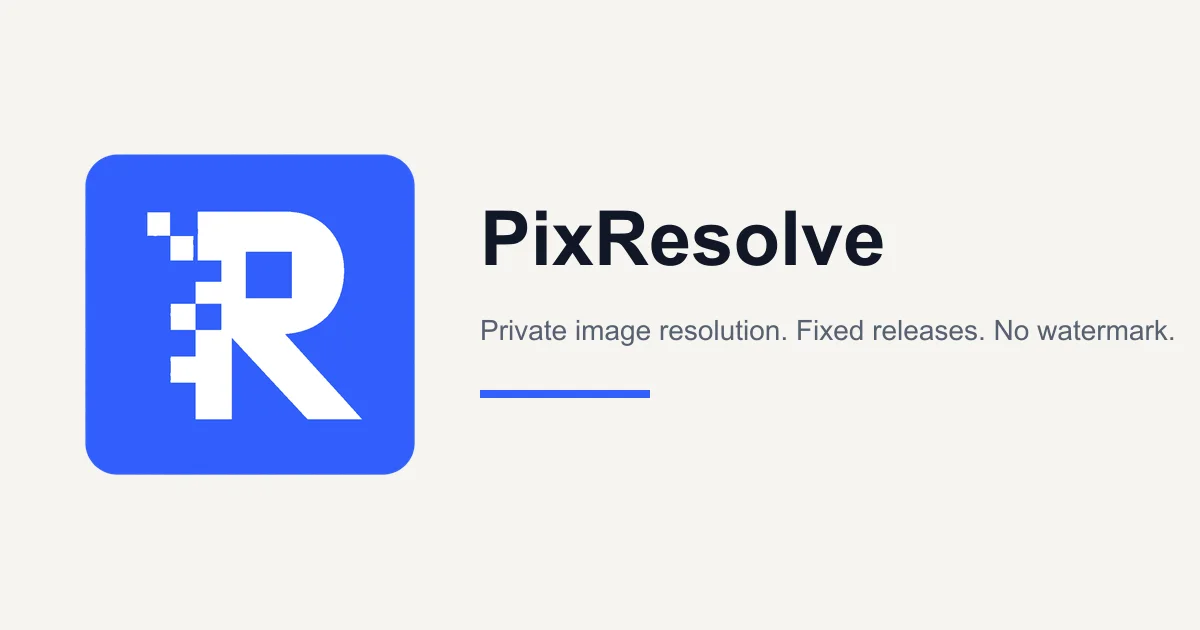 PixResolve product thumbnail