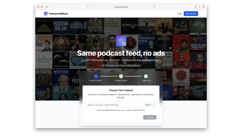 PodcastAdBlock screenshot
