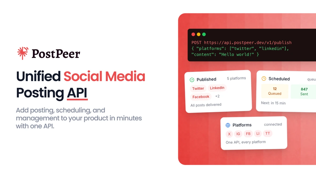 PostPeer screenshot