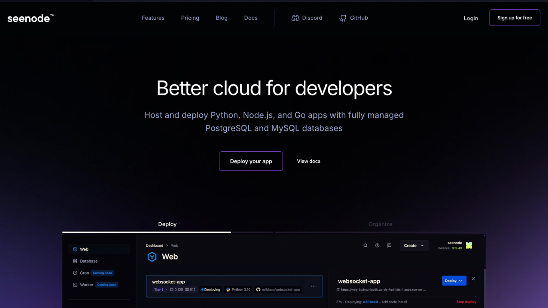 seenode screenshot