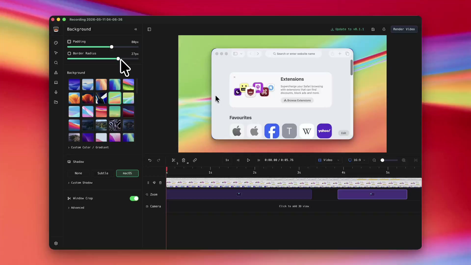 ShotGlass screenshot