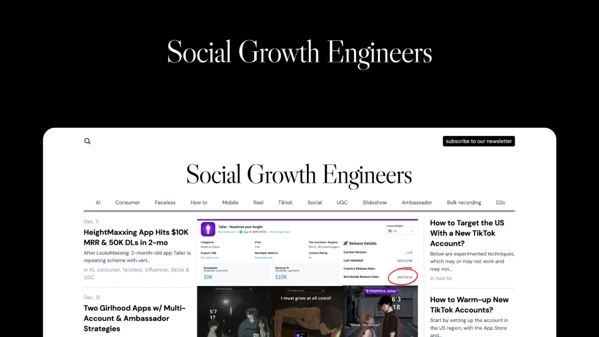 Social Growth Engineers product thumbnail