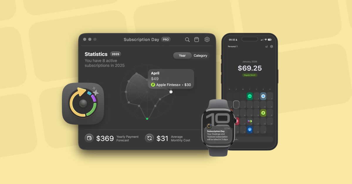 Subscription Day screenshot