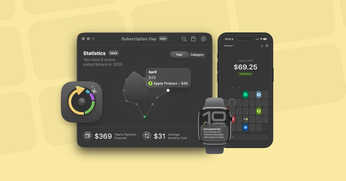 Subscription Day screenshot