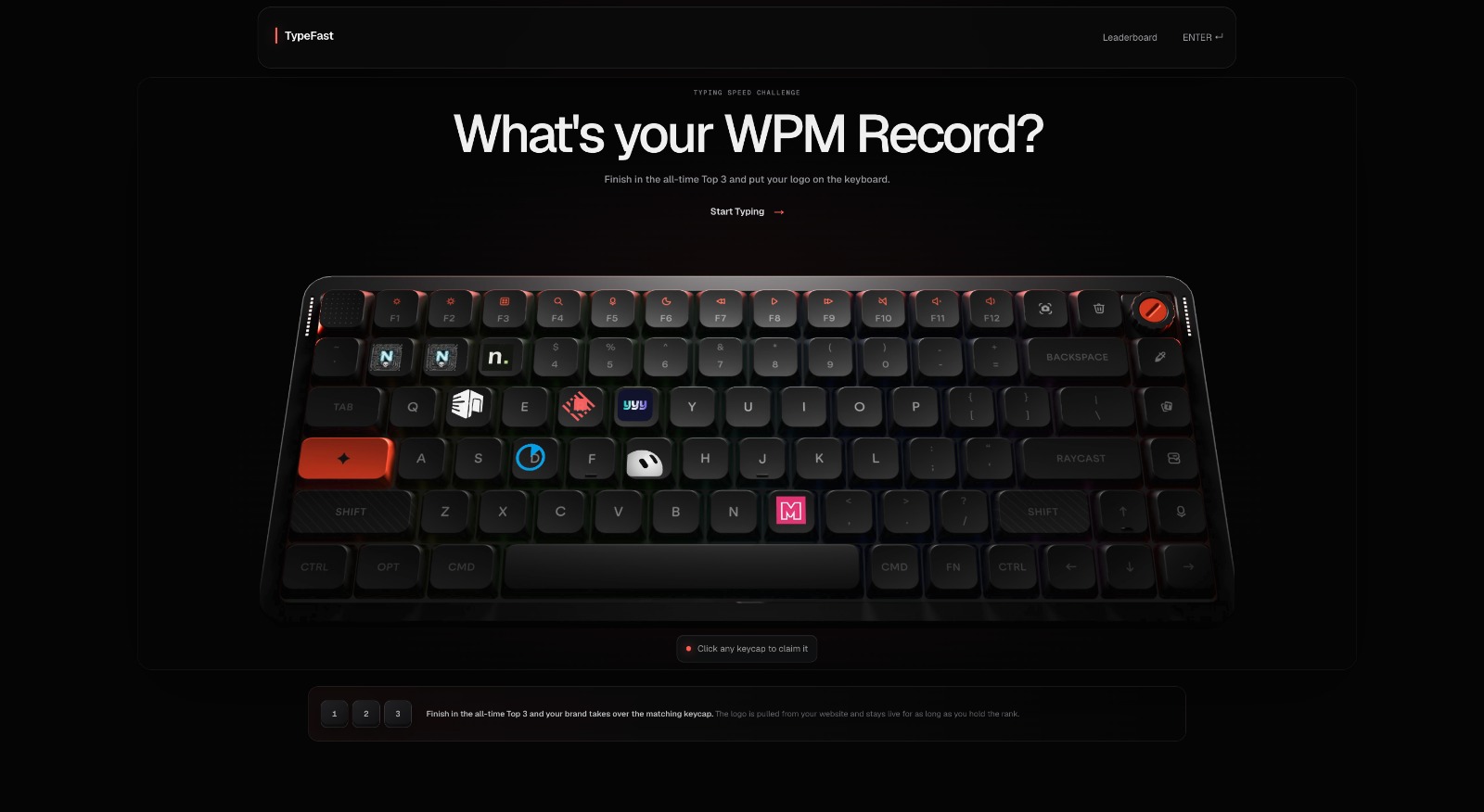 TypeFast screenshot