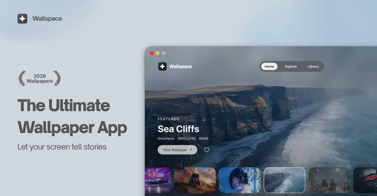 Wallspace screenshot